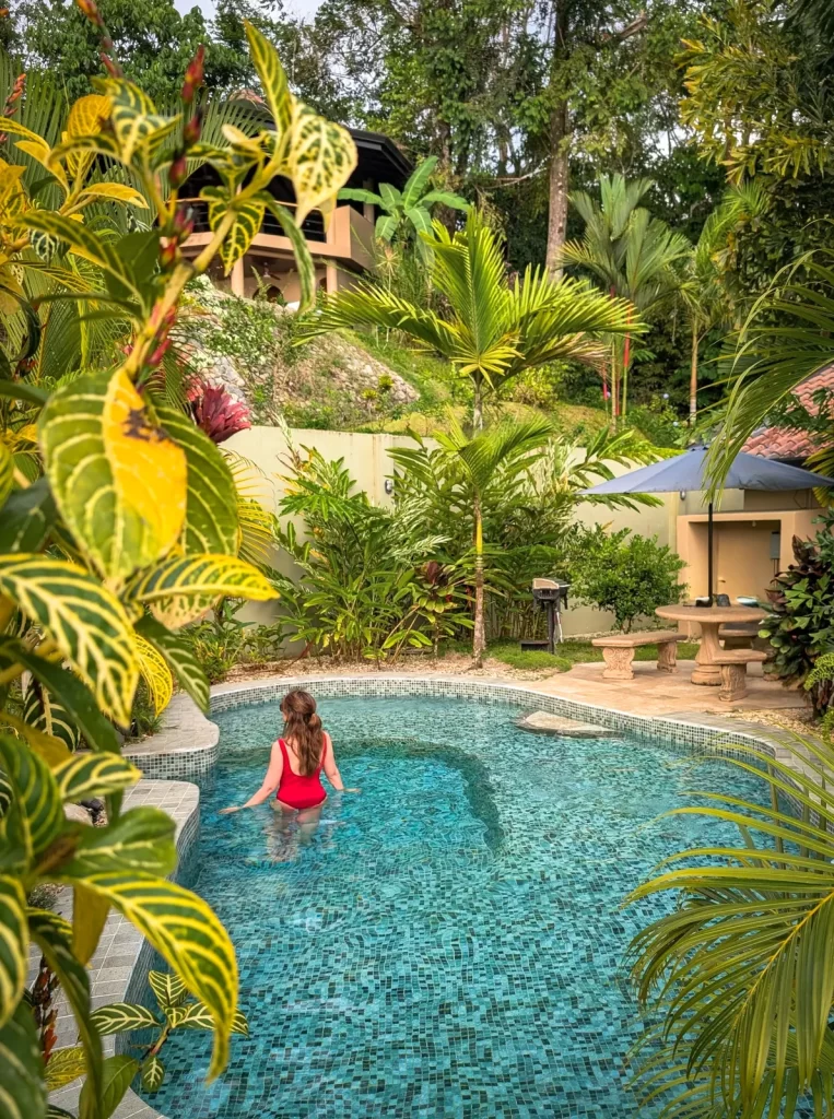 Villa avec piscine privée à Vista Celestial, Uvita, dans la jungle